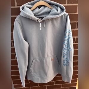 CARHARTT Rain Defender (M) Hoodie Heather Grey
